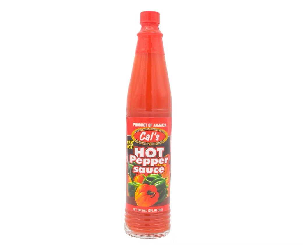 Cal's Hot Pepper Sauce 3oz, 3 Pack